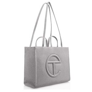 Large Ugg x Telfar fleece shopping bag